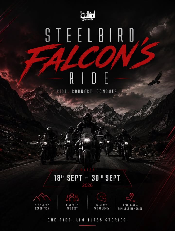 Think youve got what it takes to ride with the Falcons Heres how you can earn your place on Steelbird Falcons Ride...