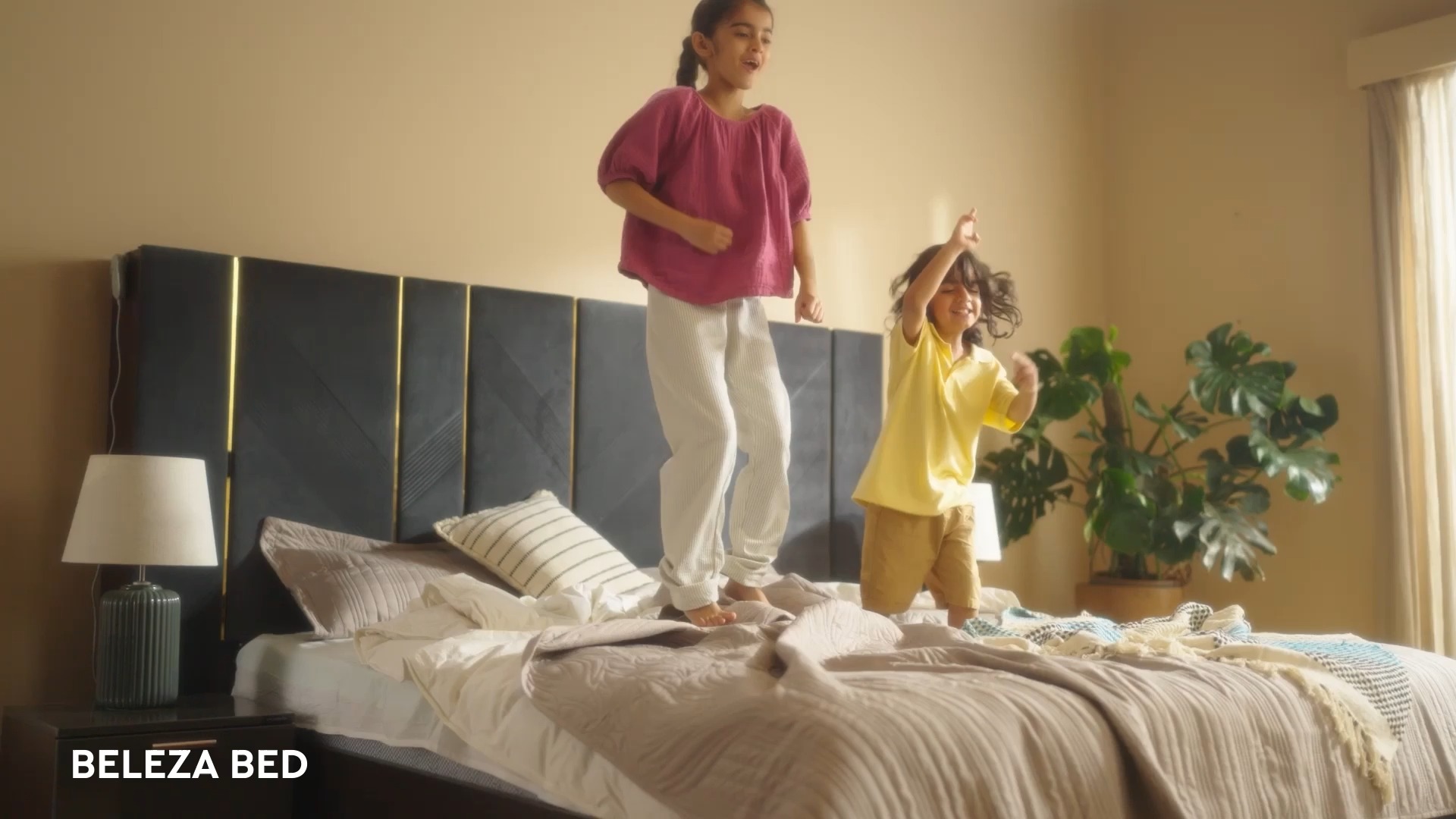 From playful jumps to quiet nights, the Beleza Bed is made for every kind of joyful moments. To shop, visit https bit