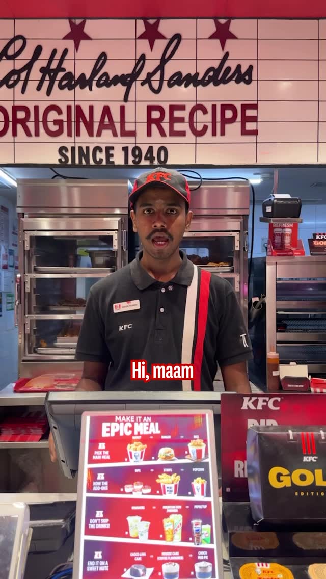 We dont just read the menu, we can also read your minds KFC KFCIndia