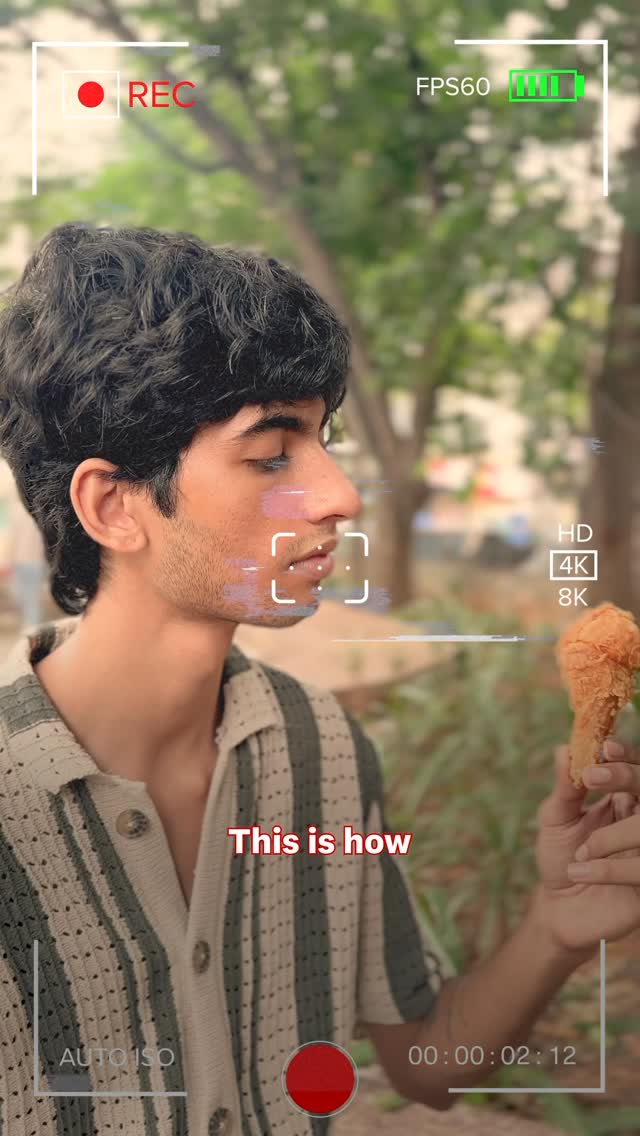 He isnt crazy, hes just a whimsical boy who loves fried chicken. Happy Fried Chicken Day FriedChickenDay KFC KFCIndia