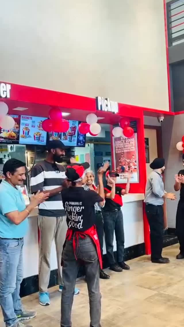Karmvir Singh walked into KFC Garhshankar for a chicken meal, and walked out with a Sony Bravia Quad Theatre Setup