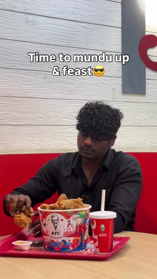 KFC just dropped 43 off, time to mundu up and move. onam kfc kfcindia