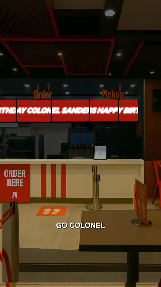 Colonel Sanders turned a year hotter Drop your wishes, get roasted with 0 likes, win chicken Steps to Partic...