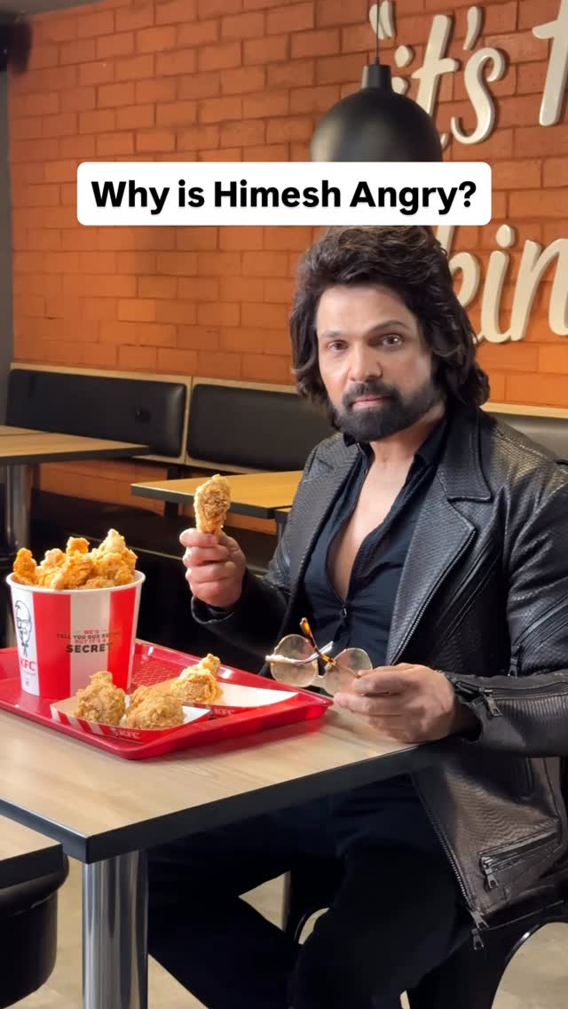  FREE CHICKEN ALERT Why does Himesh look like he just got caught in 4K Decode his vibe in the comments