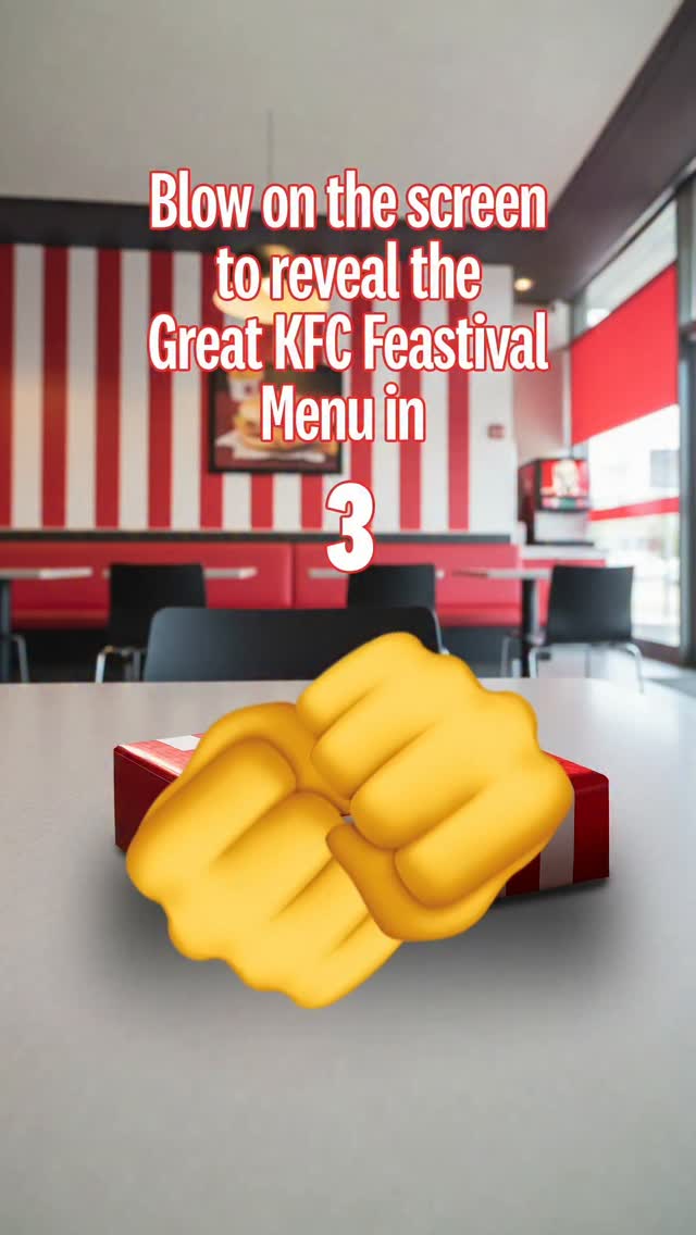 Ladies and gentlemen, presenting, The Great KFC Feastival. All meals at flat 299