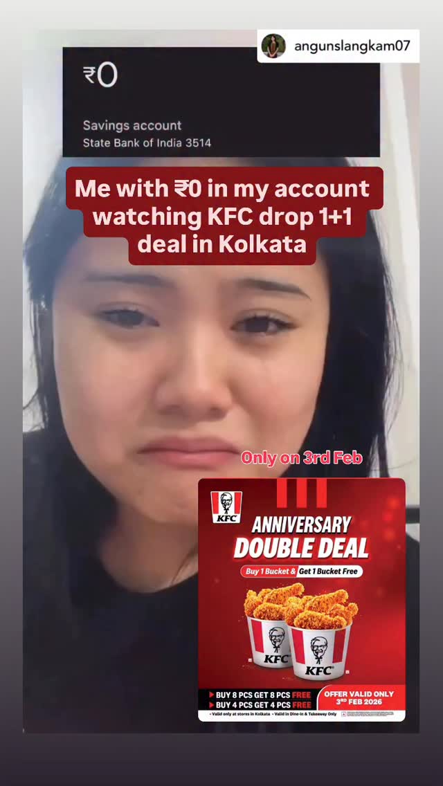 Yes, its anniversary double deal in KOLKATA 3rd FEB ONLY BUY 1 bucket and get 1 bucket FREE SHARE WITH YOUR GAng ... , Anakapalle , Anakapalli