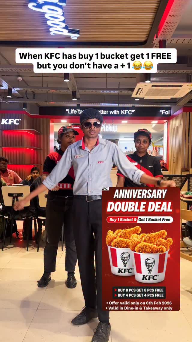 Youre cordially invited to our anniversary Yes, you saw it right Buy 1 bucket and get a 2nd one free ONLY on 6th F... , Hyderabad , Kukatpally