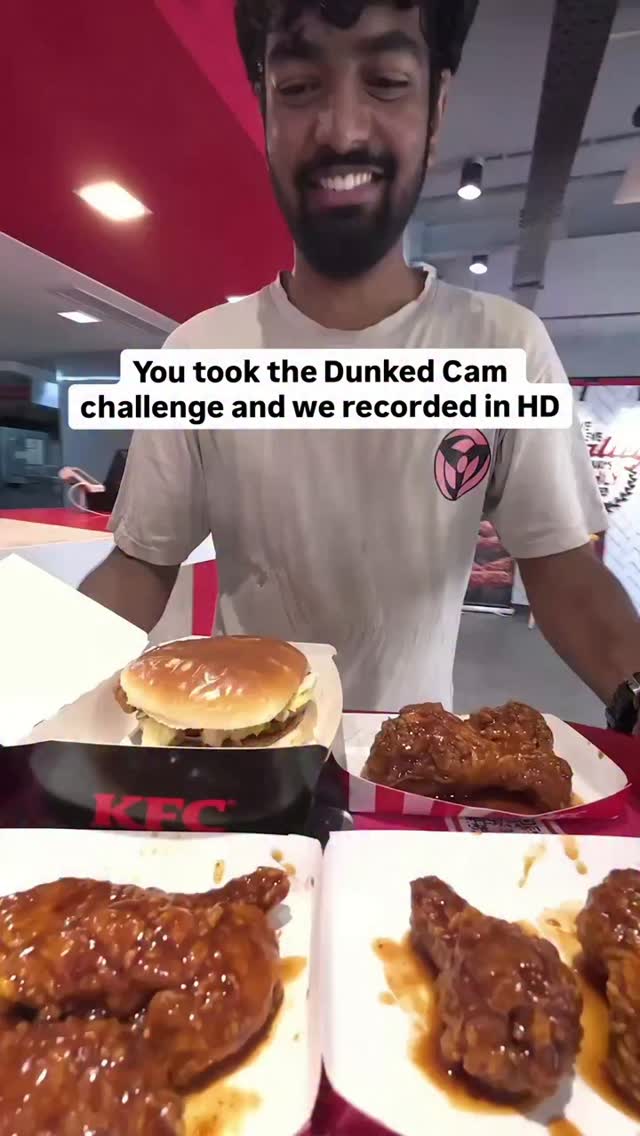 All of you understood the assignment KFC, KFC India, Dunked KFCIndia dunkedcamchallenge StaySaucy GetDunked Dun... , Bengaluru , Kikondarahalli