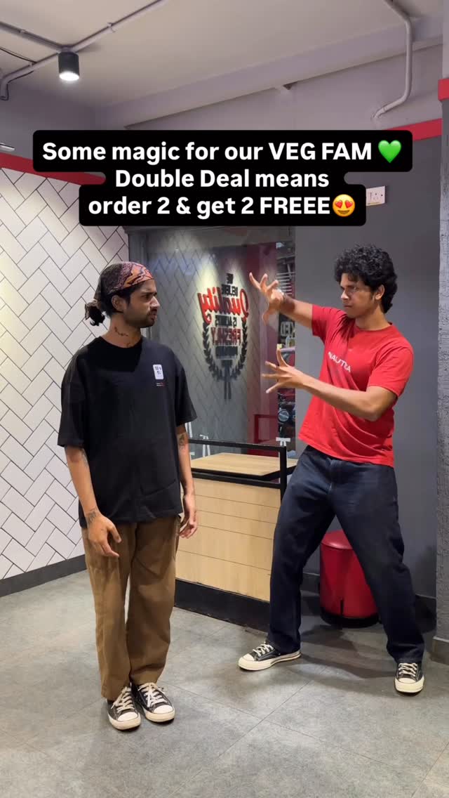 Veg Gang FIRST TIME EVER Buy 2 get 2 FREE just for you Only on 20th March , Kolkata , Banerjee Road