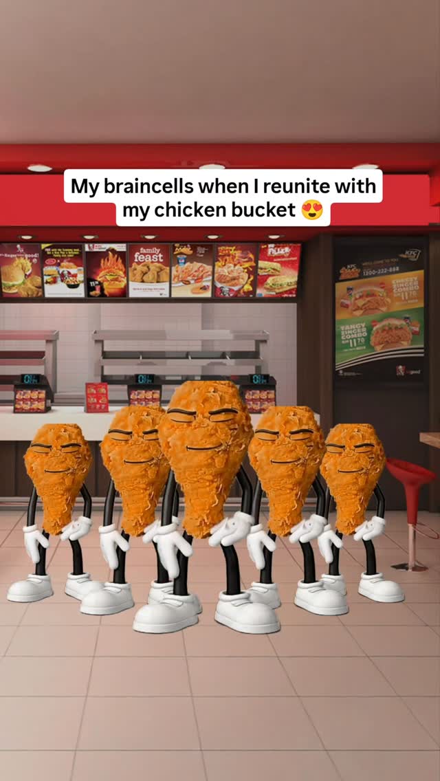 Proof that KFC chicken may include a sudden urge to do the Macarena KFC, KFC India, Meme KFC KFCIndia meme fypage , Guwahati , Ulubari