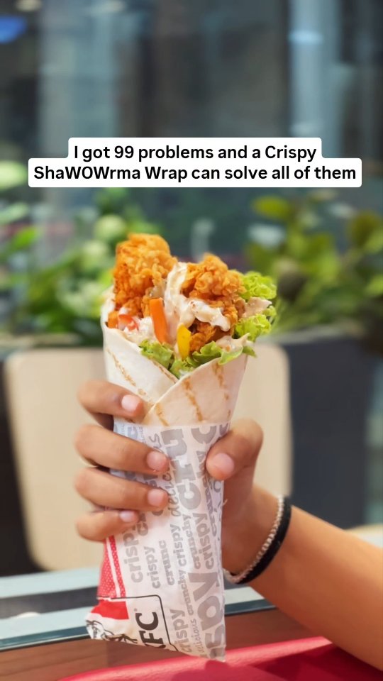 I am a proud Crispy Shawowrmapaglu KFC Crispy ShaWOWrma Wrap, New Wrap, ShaWOWrma, KFC ShaWOWrma, New Launch, KFC, KFC... , Sultan Bathery , Sulthan Bathery