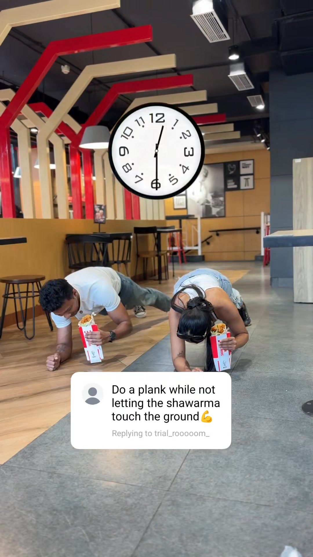 The real challenge Not eating it mid plank , Ajmer , PR Marg