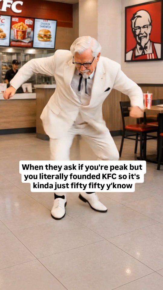 Is he a good guy or a bad guy or kinda fifty fifty KFC, KFC India, KFC Lovers, Chicken Lover, Brain Rot, Niche, Memes, fi... , Coimbatore , Walayar