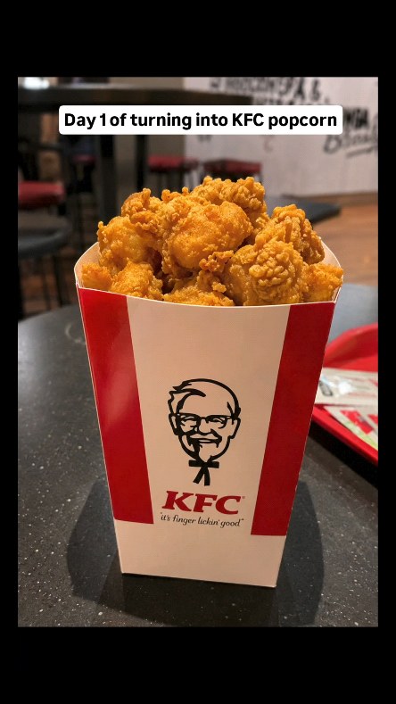 Sigma grindset with popcorn mindset KFC, KFC India, KFC Lovers, Chicken Lover, Brain Rot, Mahamood KFC KFCIndia niche... , Greater Noida , Sector Gamma