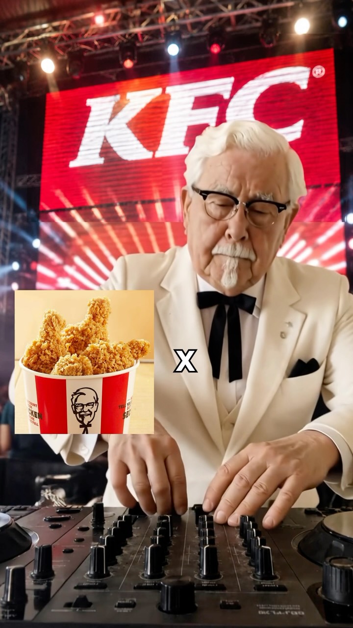 Spiritually im this waveform KFC, KFC India, KFC Lovers, Chicken Lover, Brain Rot, Niche Memes, DJ Colonel Sanders, DJ... , Lucknow , Ashiana