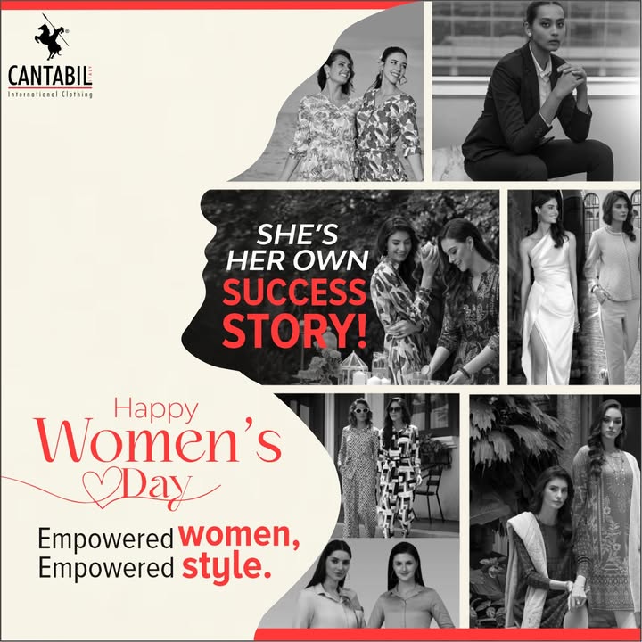 This Women s Day, celebrate the unstoppable power of women everywhere with Cantabil where empowered women meet empowered...