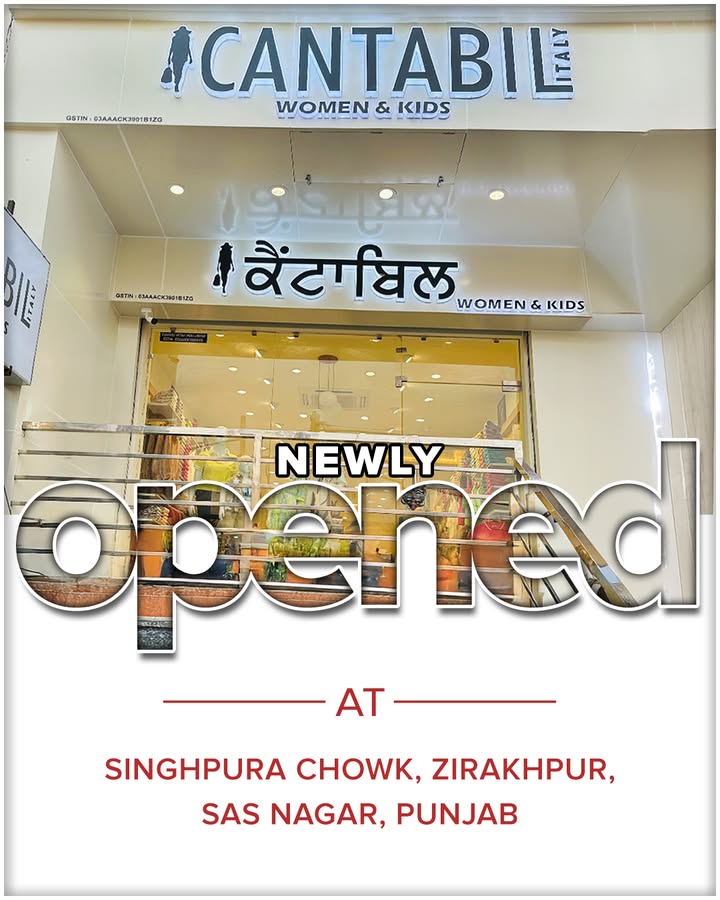 Now shopping for Women Kids is easier than ever Cantabil s brand new store in Zirakpur is here to slay the fashio...