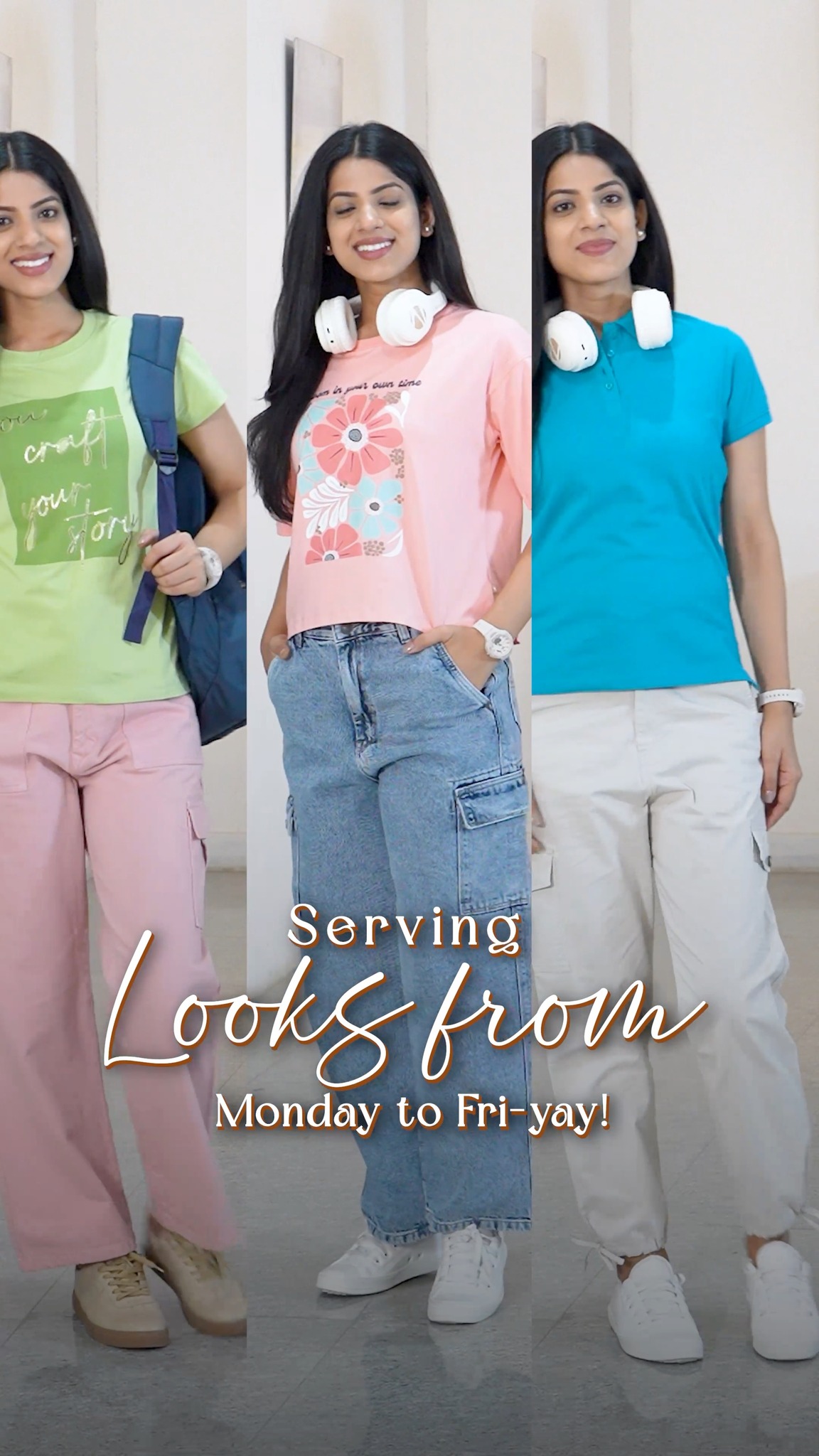 College fits but make it fab From Monday blues to Fri Yay feels, Serving OOTDs with CANTABIL that ace more than just a day ...