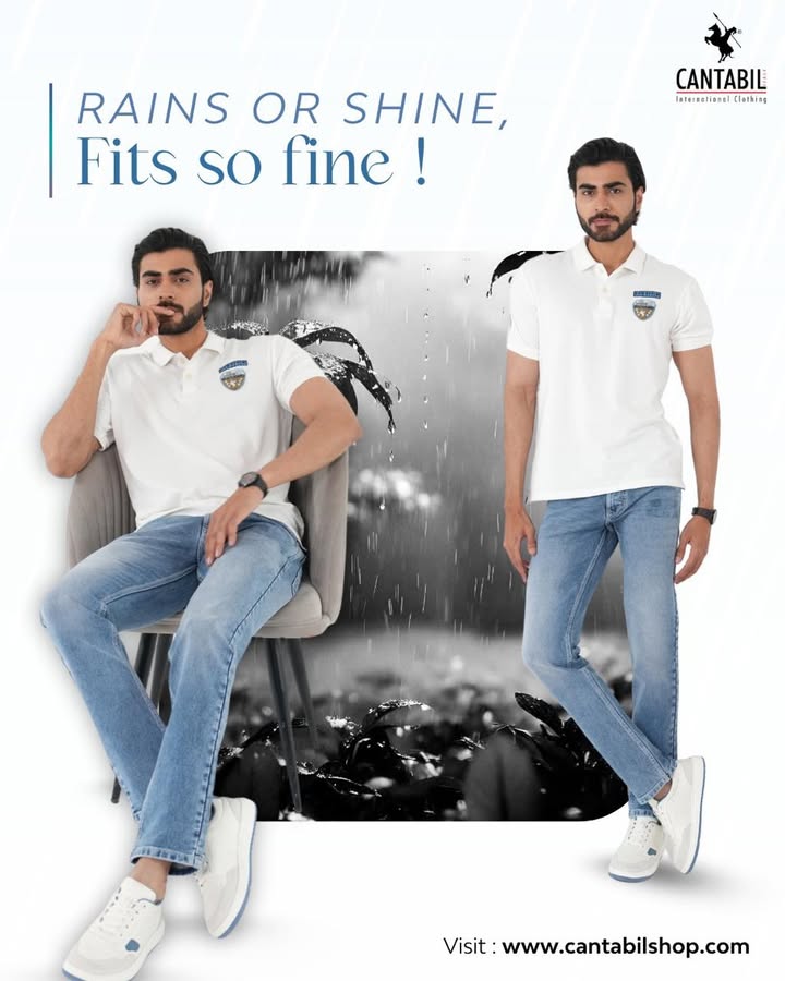 Rain or shine, Cantabil menswear brings style that doesnt slip