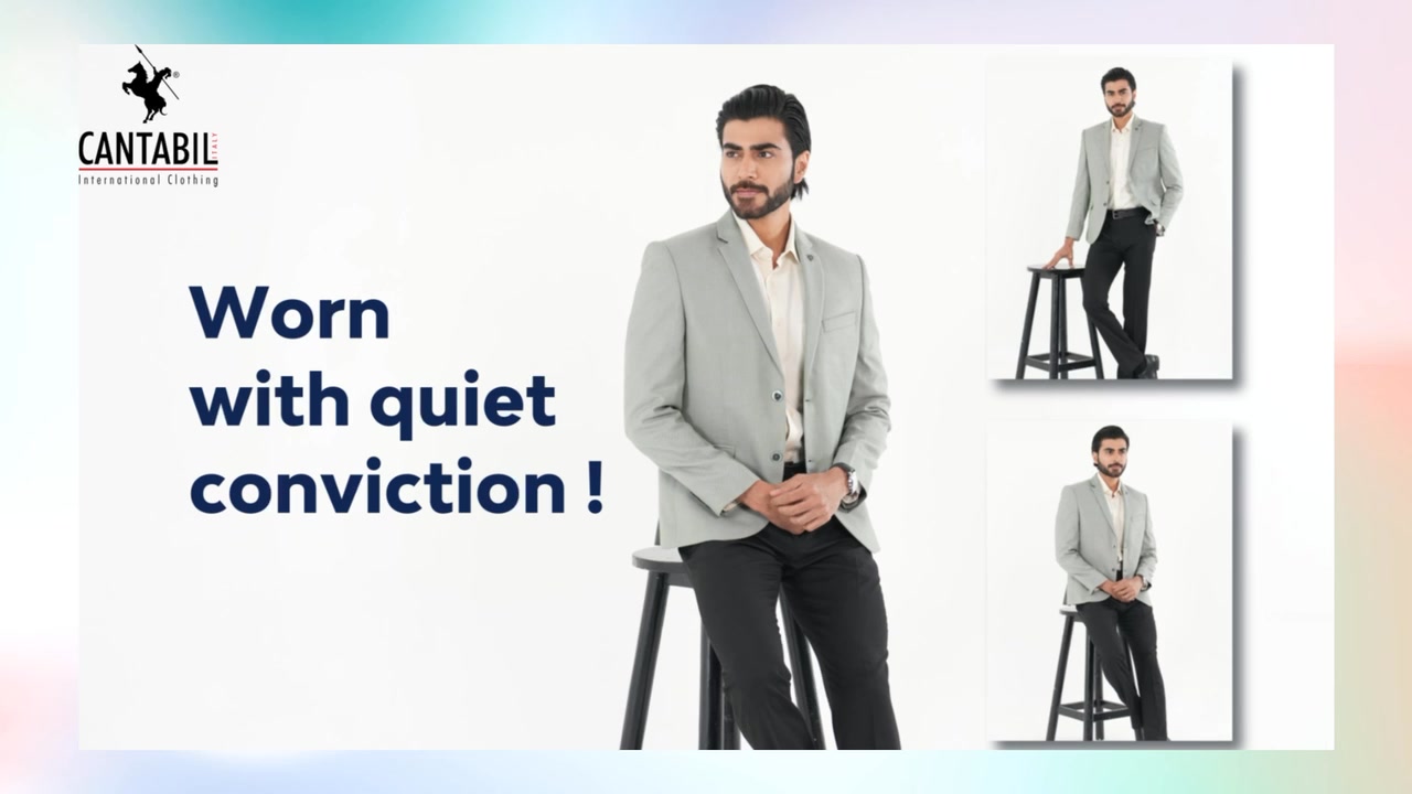 Not just outfits Cantabil formals are uniforms of the self assured