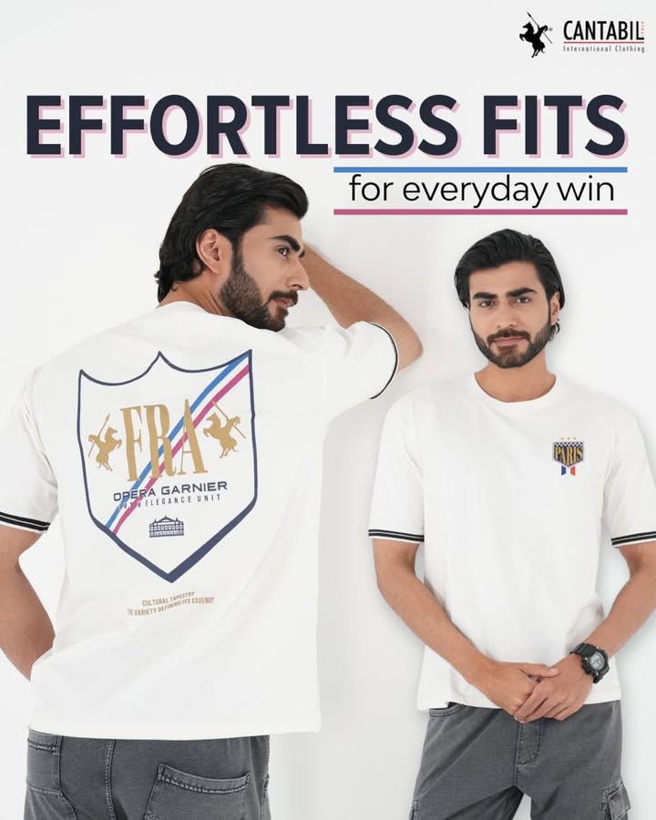Look good without trying too hard Cantabil casuals bring ease to your everyday