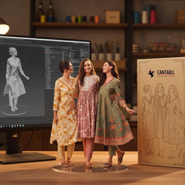  Double the Style, Double the Charm Cantabil brings you a world of fashion under one scroll from sharp mens form...
