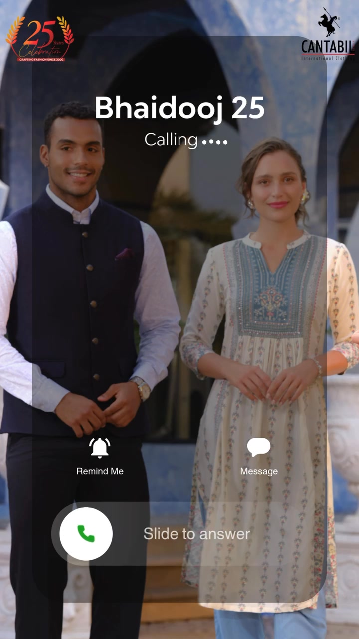 Bhaidooj gifting made special Cantabil adds charm, style, and warmth to every celebration