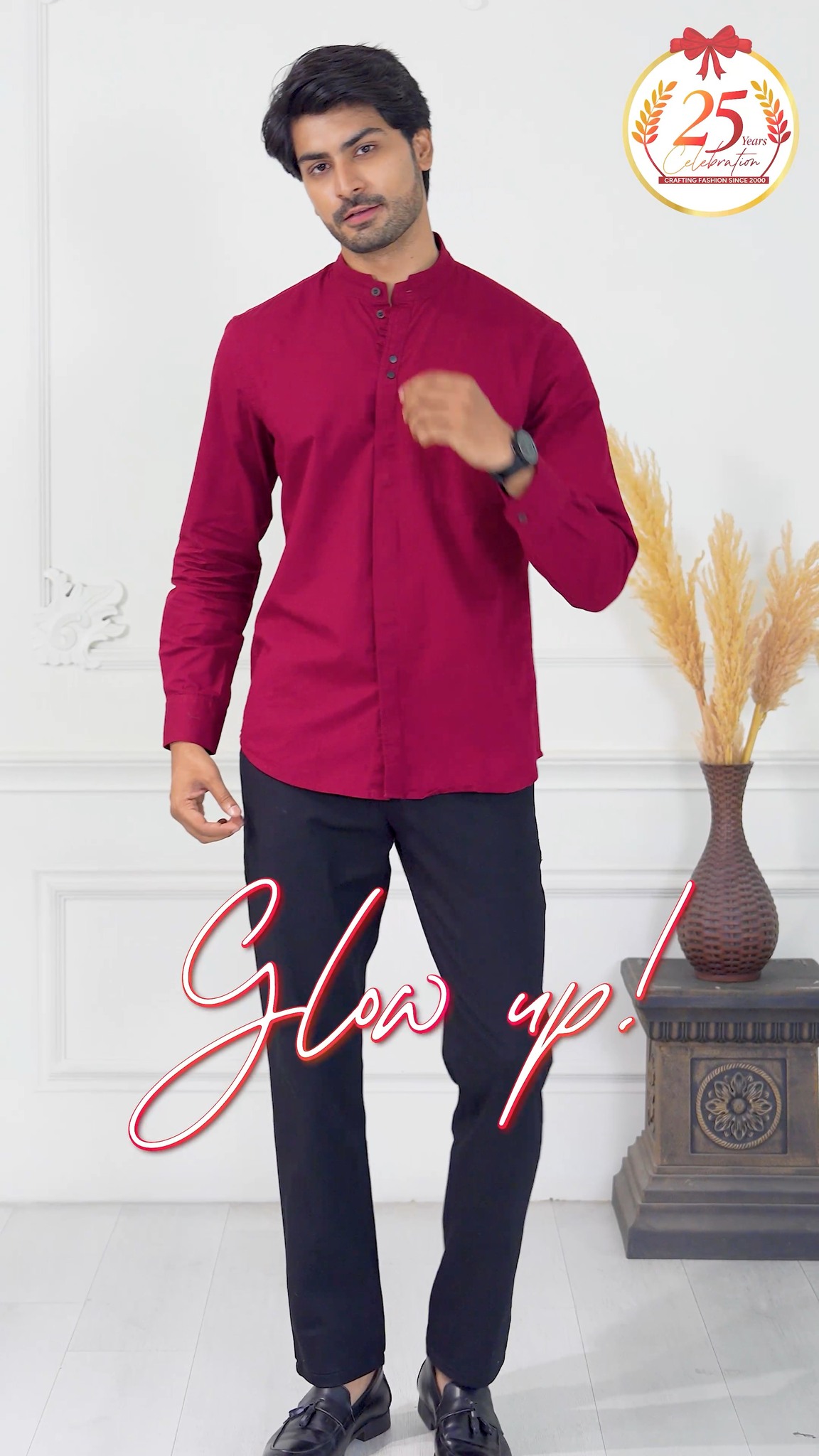 Ace your look with the best effortless elegance in Cantabils stylish shirt kurtas for men