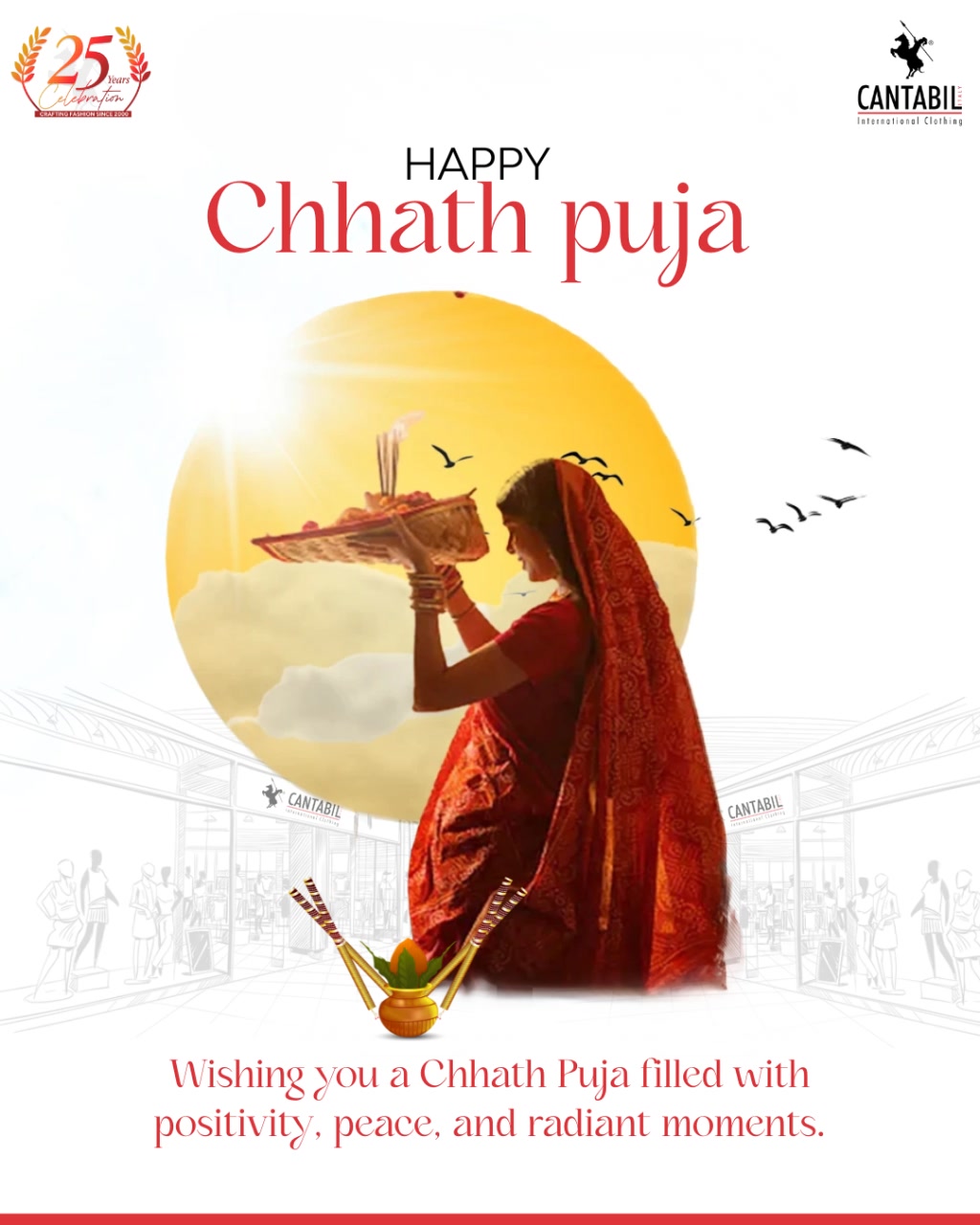 May the Sun Gods blessings bring warmth, peace, and joyful moments to your life this Chhath Puja