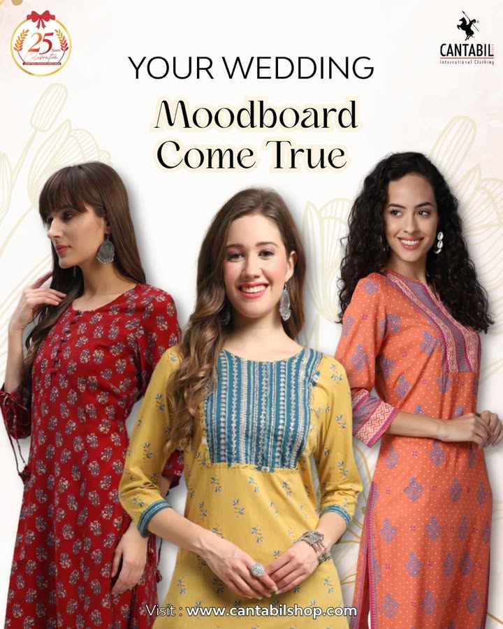 From the first look to the final dance, celebrate your love story in Cantabil