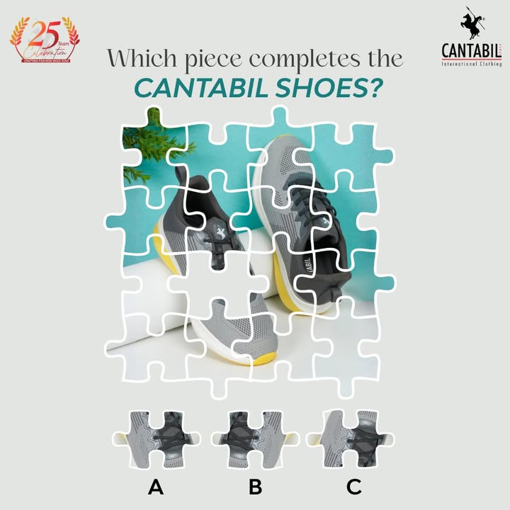 Somethings missing Can you find the right piece for these Cantabil shoes Comment your answer below cantabil ca...