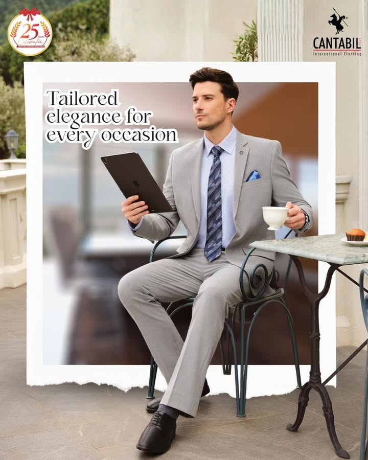 Cantabil formal wear isnt worn to impress, but to express the quiet confidence of men who mean business