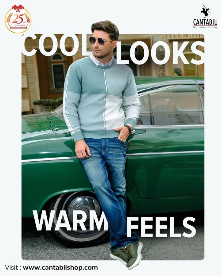 The chills temporary, but your style Effortlessly eternal stay cool, stay Cantabil