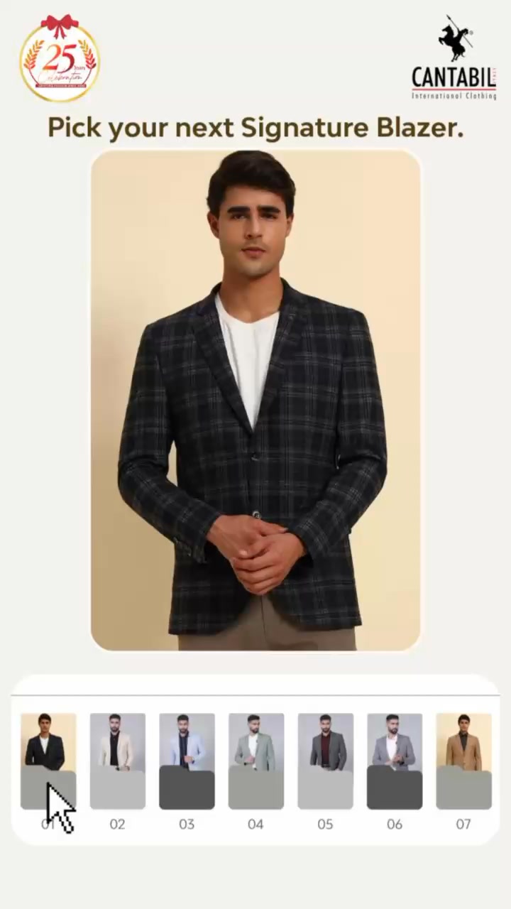 Discover Cantabil Blazers that redefine formalwear with class, comfort, and signature confidence