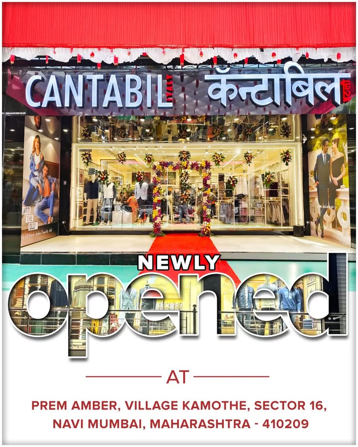 Dress sharp smarter. Navi Mumbai, elevate your wardrobe with Cantabils Men Accessories Store