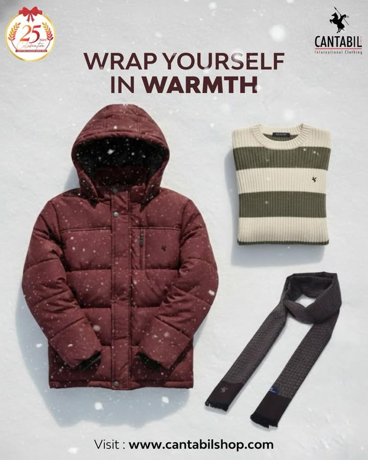 Wrap yourself in warmth, refined by design