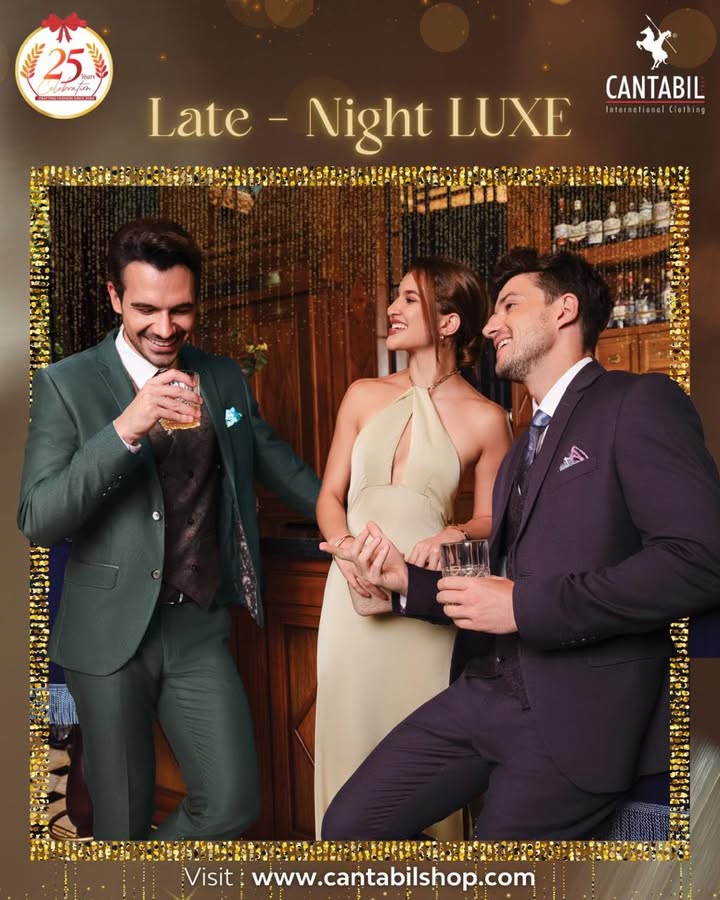From dinner plans to late night celebrations, Cantabil brings party ready styles that feel good, look sharp, and stay comfor...