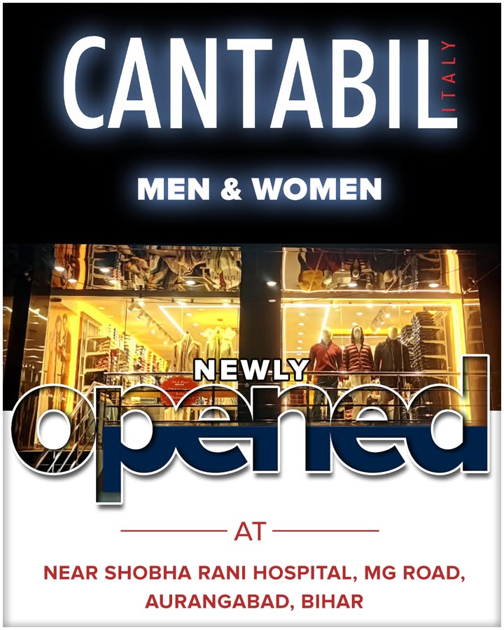 Aurangabad, its time to dress better than ever CANTABIL arrives in the historic city of Aurangabad, Bihar, bringing you a ...