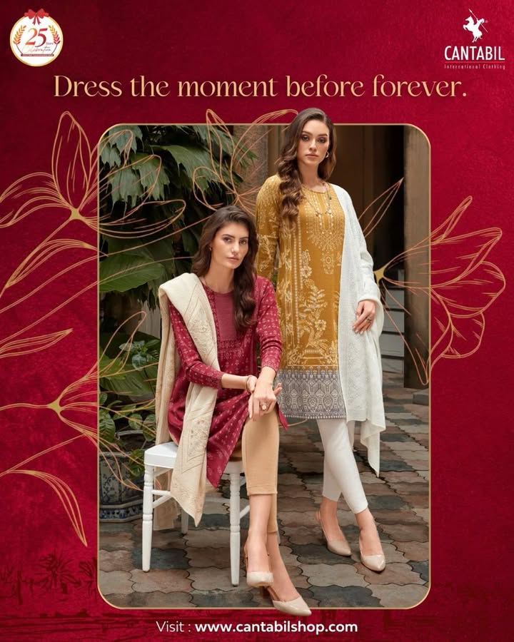 Celebrations begin before the big day. Step into pre wedding elegance with Cantabil women wear