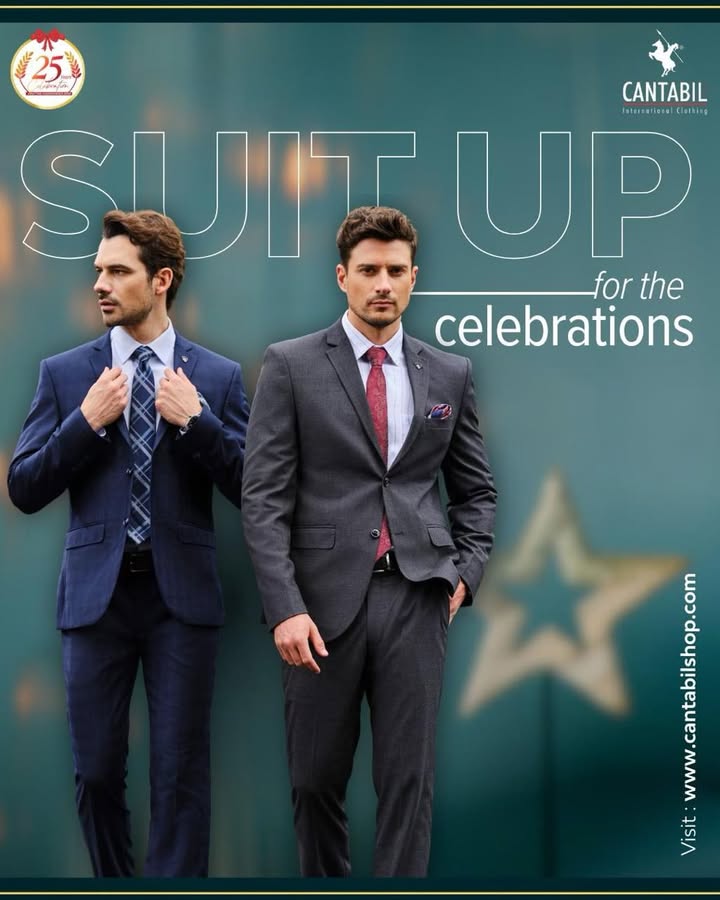 Celebrate every wedding moment in confidence with Cantabil suits, crafted for sharp fits and lasting impressions