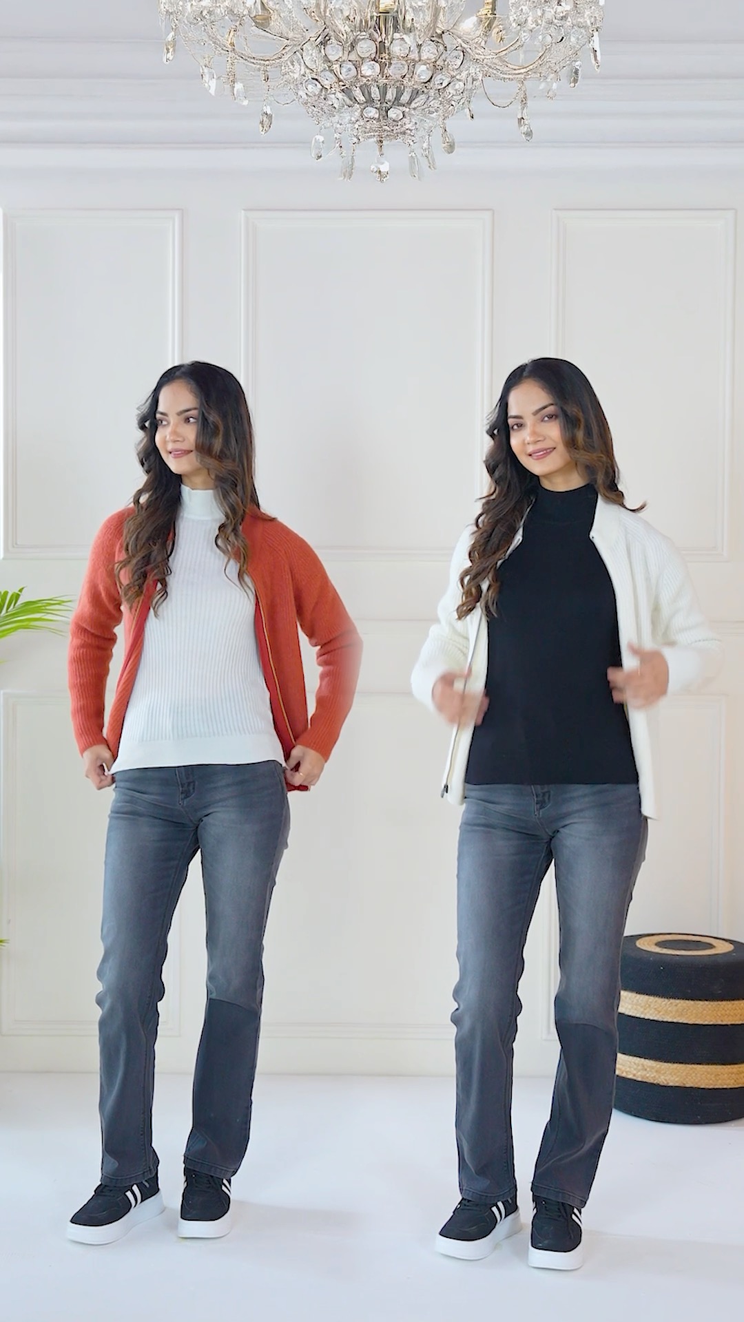 Cold days, bold shades. Pop color winter zippers are made to stand out effortlessly. Check 