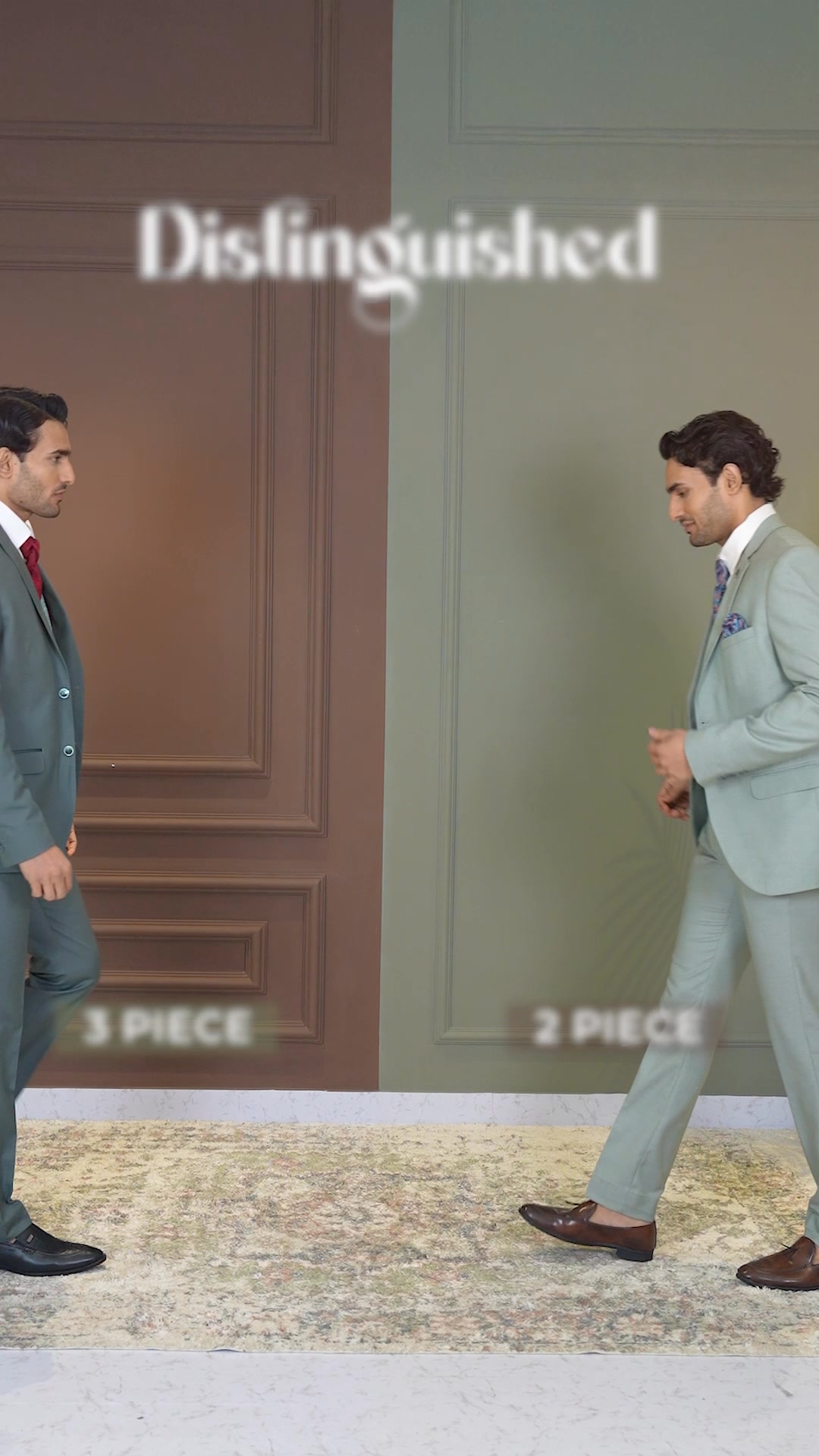  Own the Fit . Two piece sleek, three piece peak plus a reversible waistcoat that keeps your style on double mode