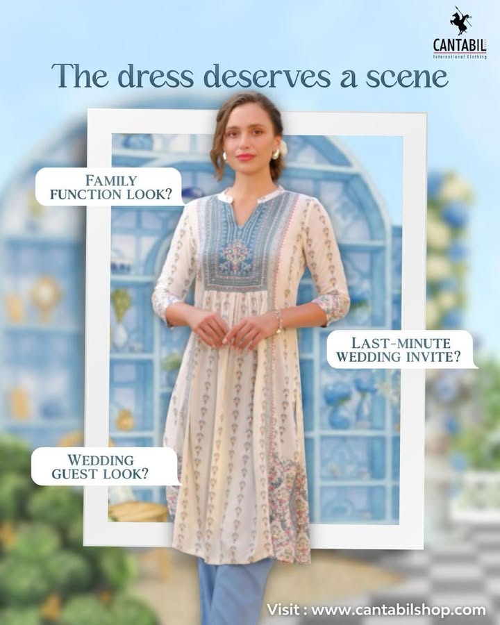 Wedding guest look Sorted. From family functions to last minute invites, find your perfect festive fit at Cantabil