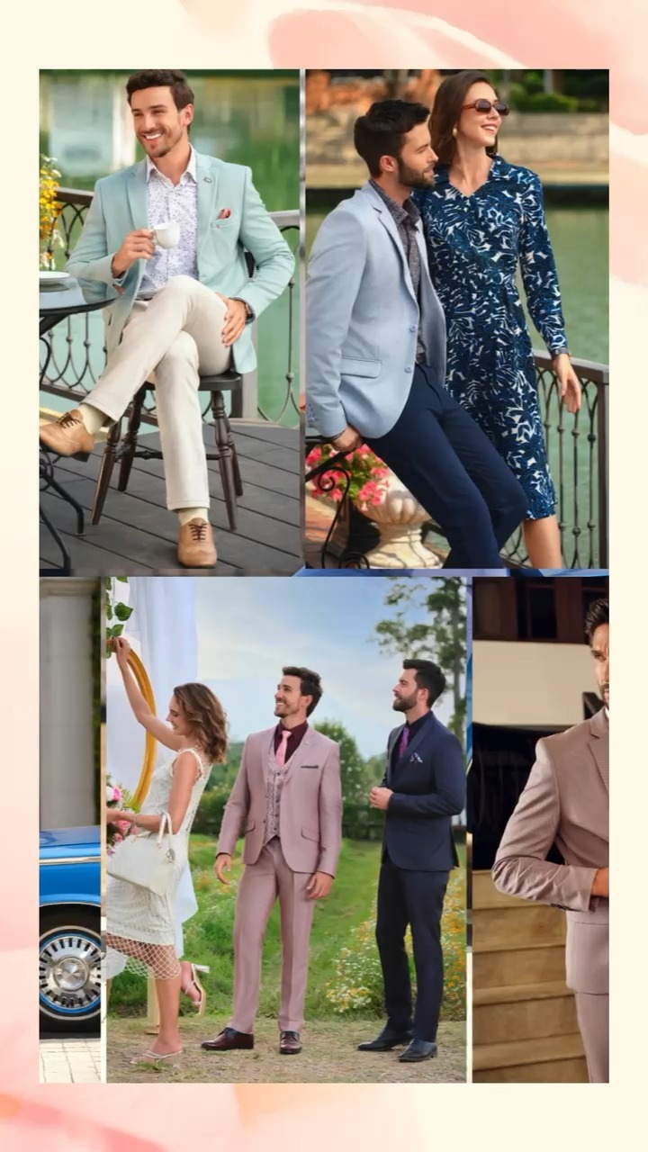 Wedding invites lined up Your menswear should be ready. Find sharp suits, blazers, and festive fits with Cantabil