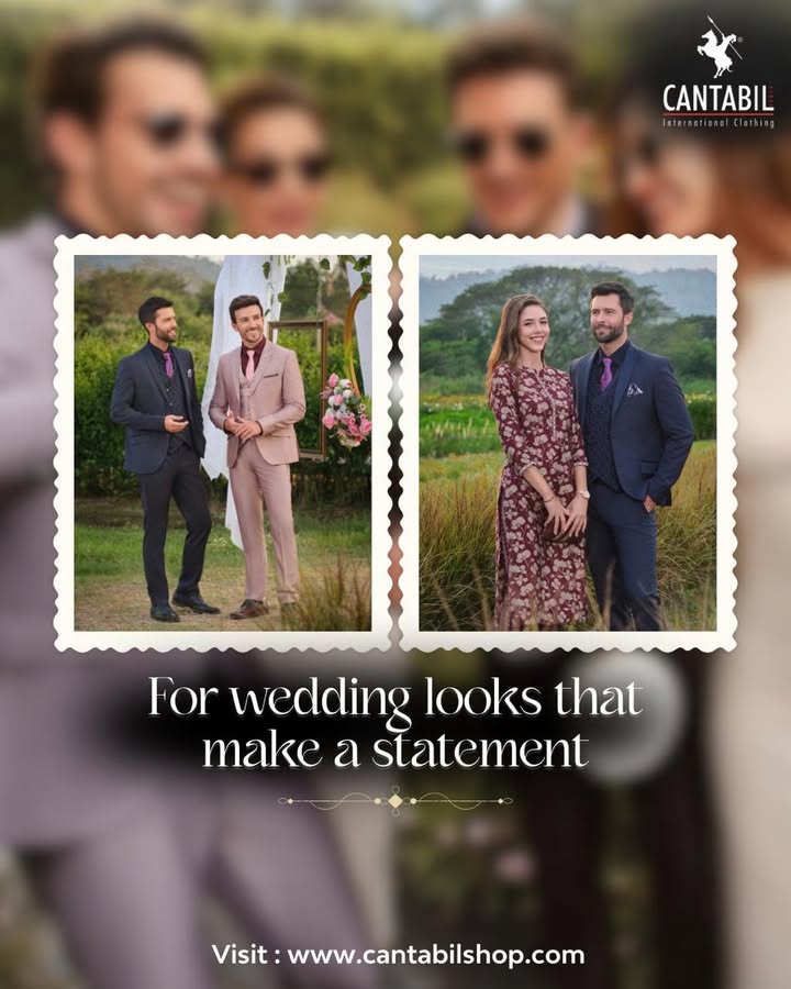 Make every wedding moment memorable with perfectly tailored cantabil suits for the modern gentleman