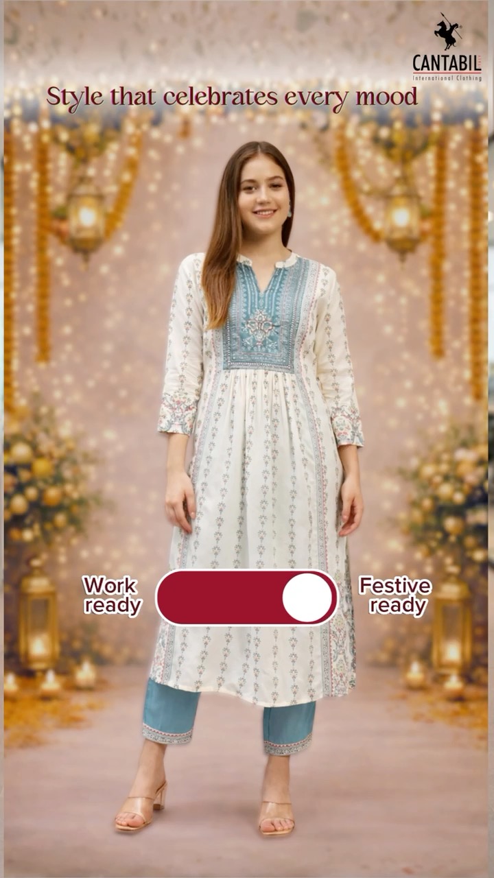Ethnic just hits different when it flows from office elegance to evening celebrations effortlessly