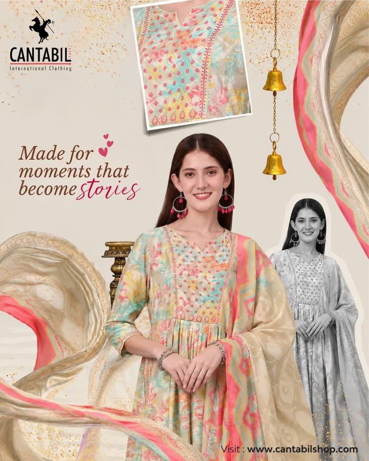 Make a statement at every wedding celebration with Cantabils stylish festive collection for modern family occasions