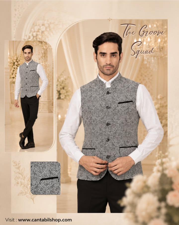 The groom may take the vows, but the GroomSquad steals a few glances too