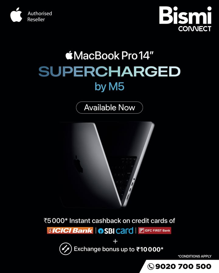 Buy the latest MacBook Pro 14 M5, the perfect blend of power and performance