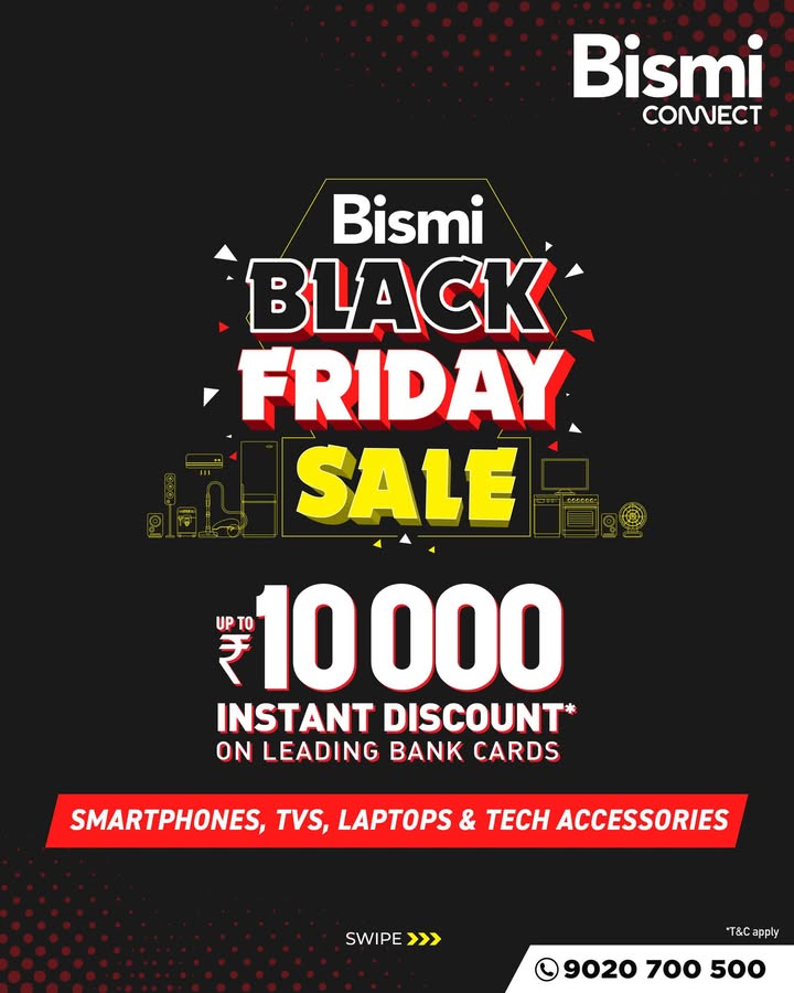 Black Friday Tech Unbeatable Deals From smartphones to laptops, get instant savings up to 10,000 Shop your dream g...